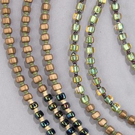 Triangle Caravan Necklace Matcha